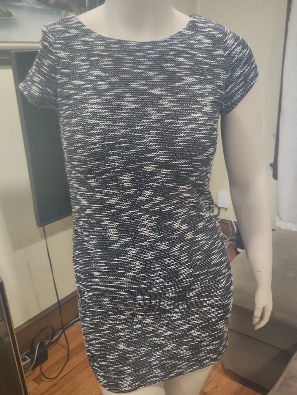 Black & White Short Dress From Ann Taylor Loft